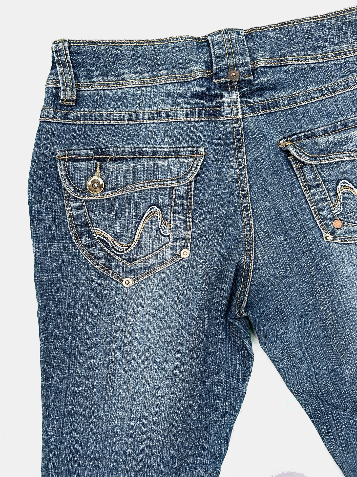 [dorothy perkins] faded flare jeans