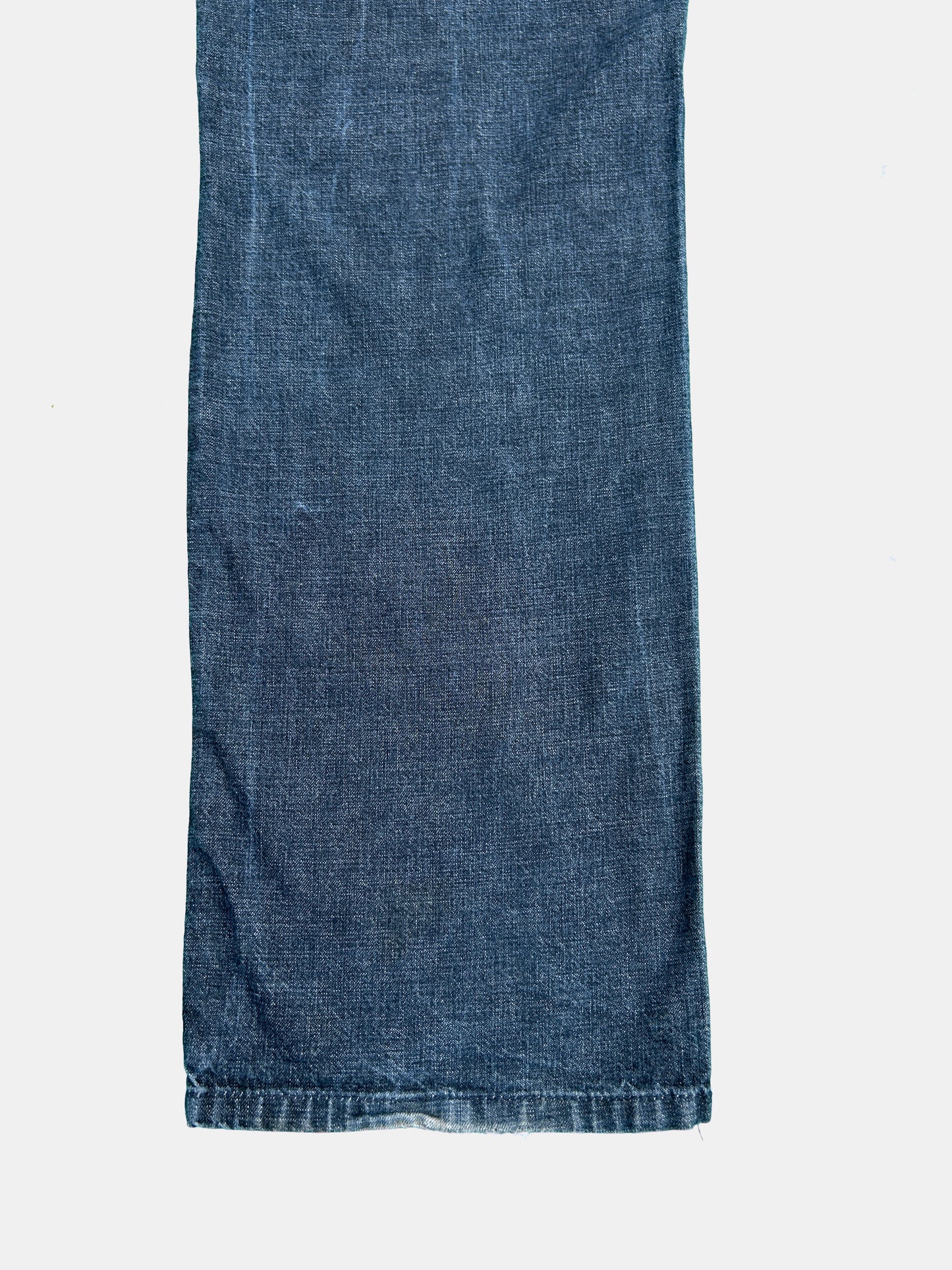 [henri lloyd] dark wash luxury baggy jeans