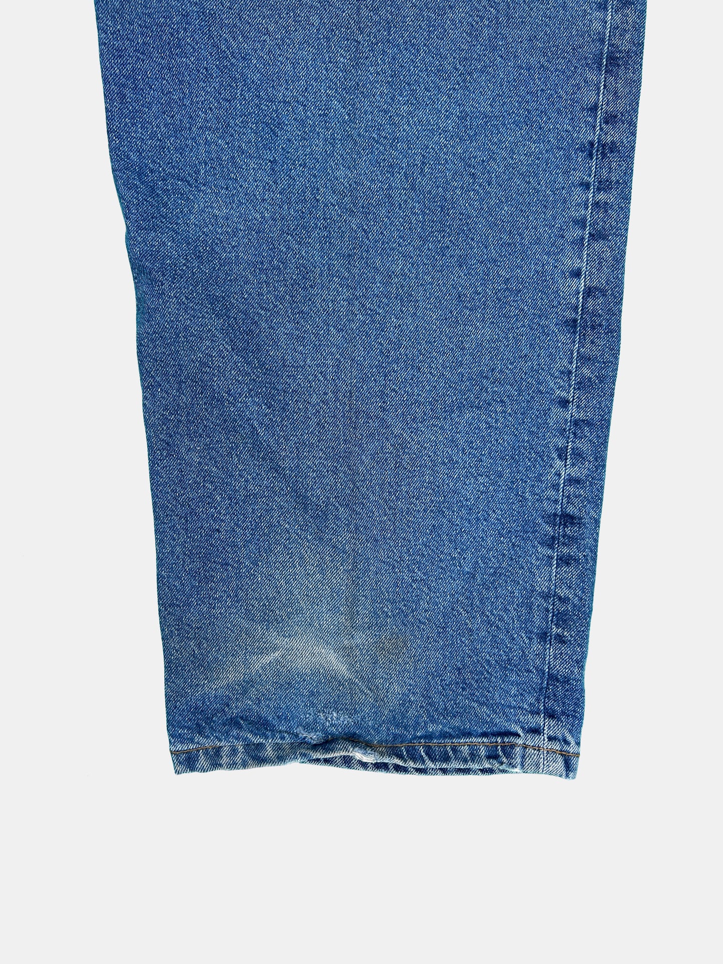 [asos] skater-fit mid-wash baggy jeans